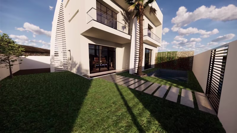 Cover image for Residential House 3D Animation Walkthrough::