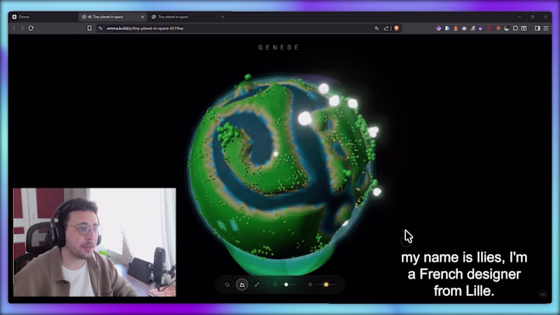 Cover image for GENESE is a living planet