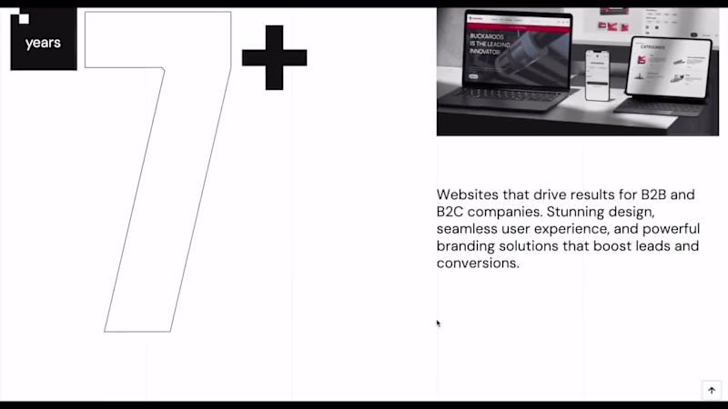 Cover image for Web Design and Elementor development - Digital agency website