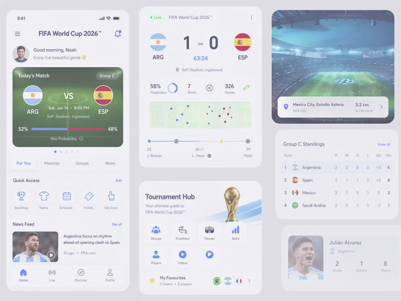 Cover image for Fifa World Cup 2026 app