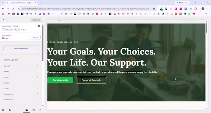 Cover image for 19-Page Healthcare Website for US Disability Support Org