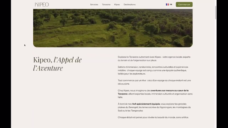 Cover image for Kipeo — Safari & Travel