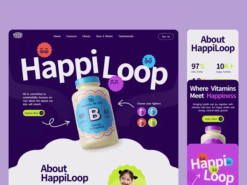 Cover image for Happi Loop – Kids Vitamin
