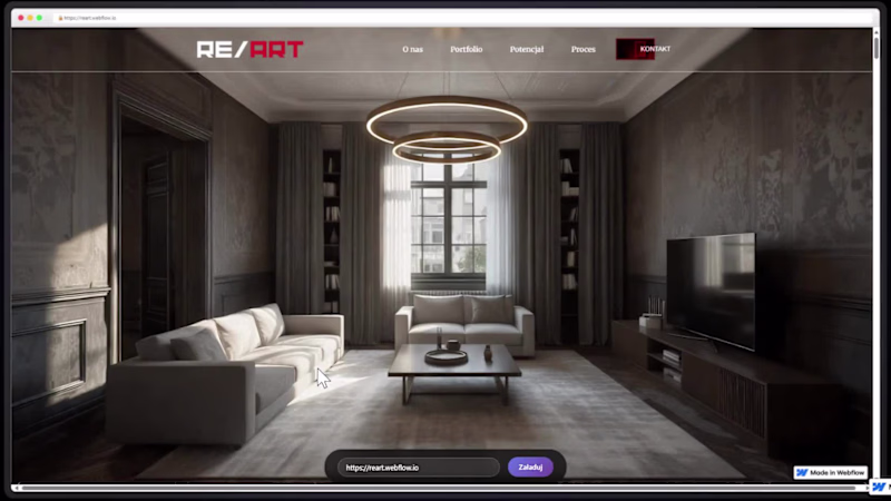 Cover image for The project was created to show the process of architectural...