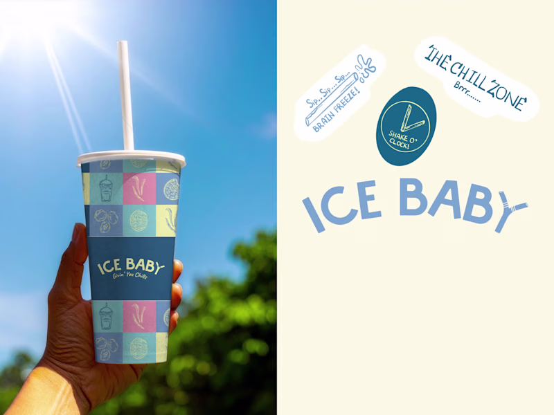 Cover image for Ice Baby Brand Identity and Packaging Design Concept