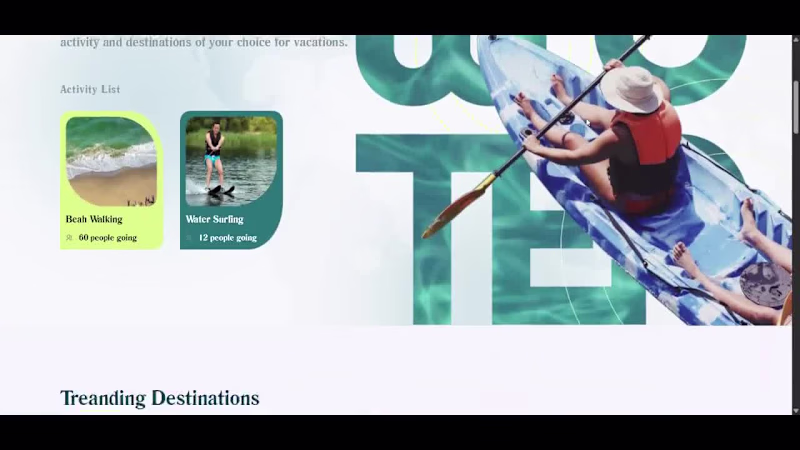 Cover image for Travel Enthusiast Website Development