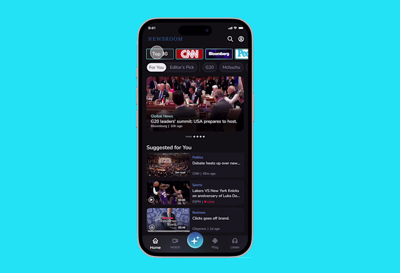 Cover image for Innovative Global News Platform: Streamlined Design & UX Ins...