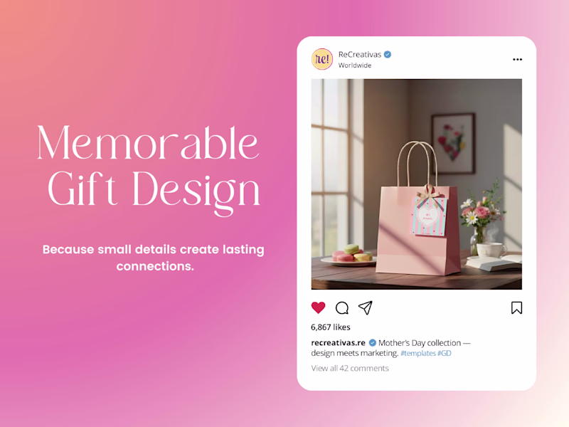 Cover image for Mother's Day Stationery & Marketing Design