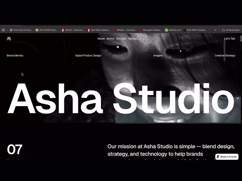 Cover image for Asha Studio 