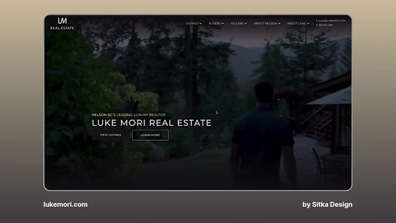 Cover image for Webflow Luxury Real Estate Agent - Web Design & Development, SEO