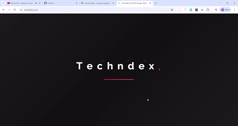 Cover image for Techndex — Modern Company Website