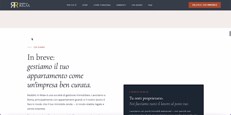 Cover image for Landing page created entirely with