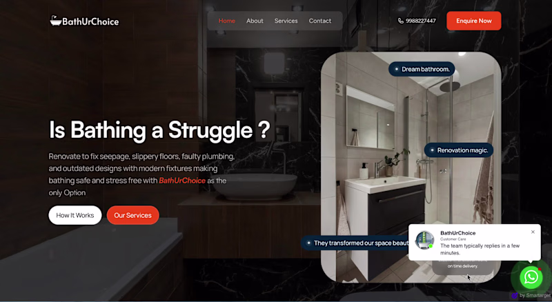 Cover image for A premium bathroom remodeling and