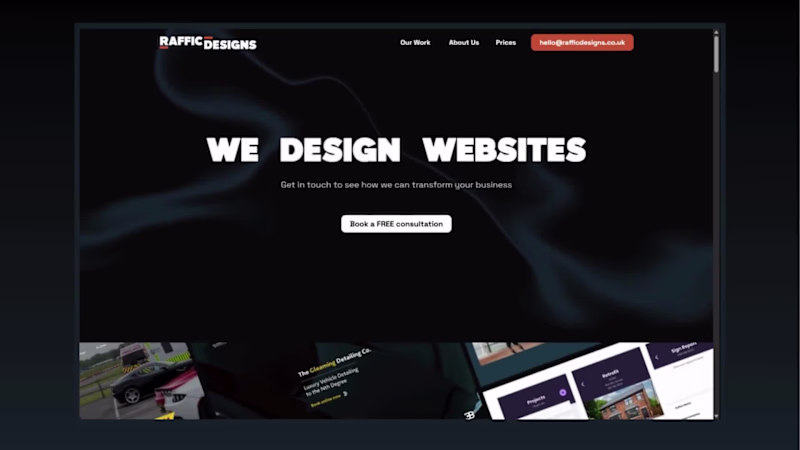 Cover image for Showcasing a recent project: our very own Raffic Designs hom...
