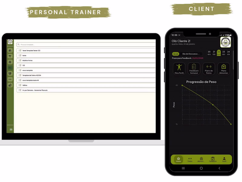 Cover image for Personal Trainer App