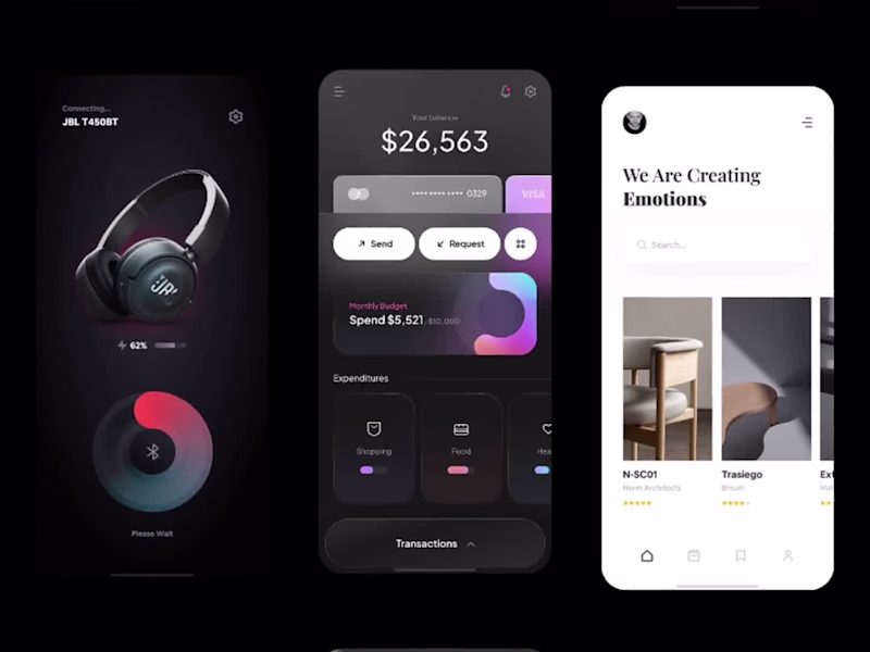 Cover image for Mobile App UI Concepts – Part 1