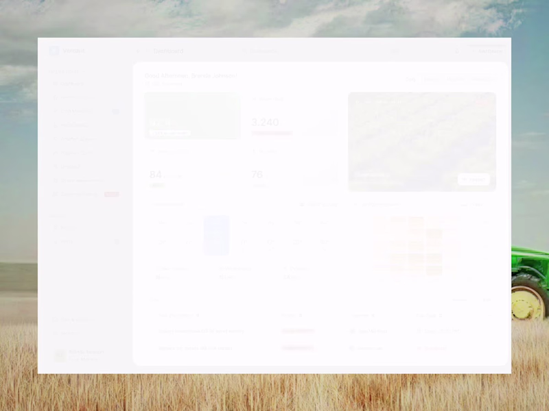 Cover image for Verdant - Agritech Web Dashboard UI/UX Redesign