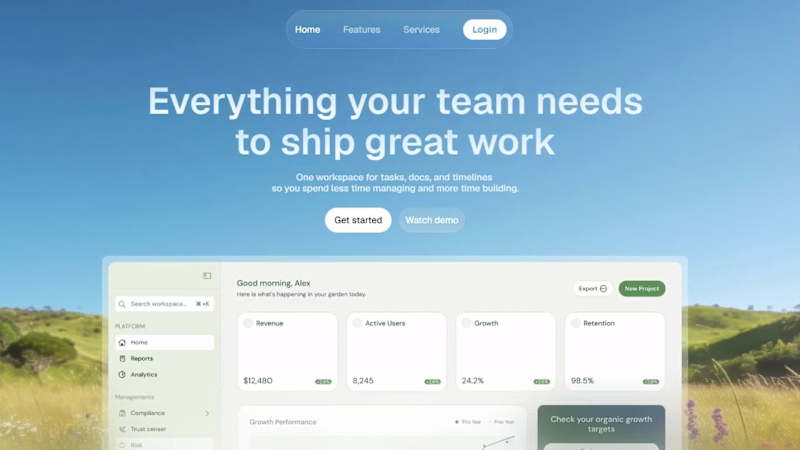 Cover image for Create a Seamless Hero Section with Relaxed Sound Design