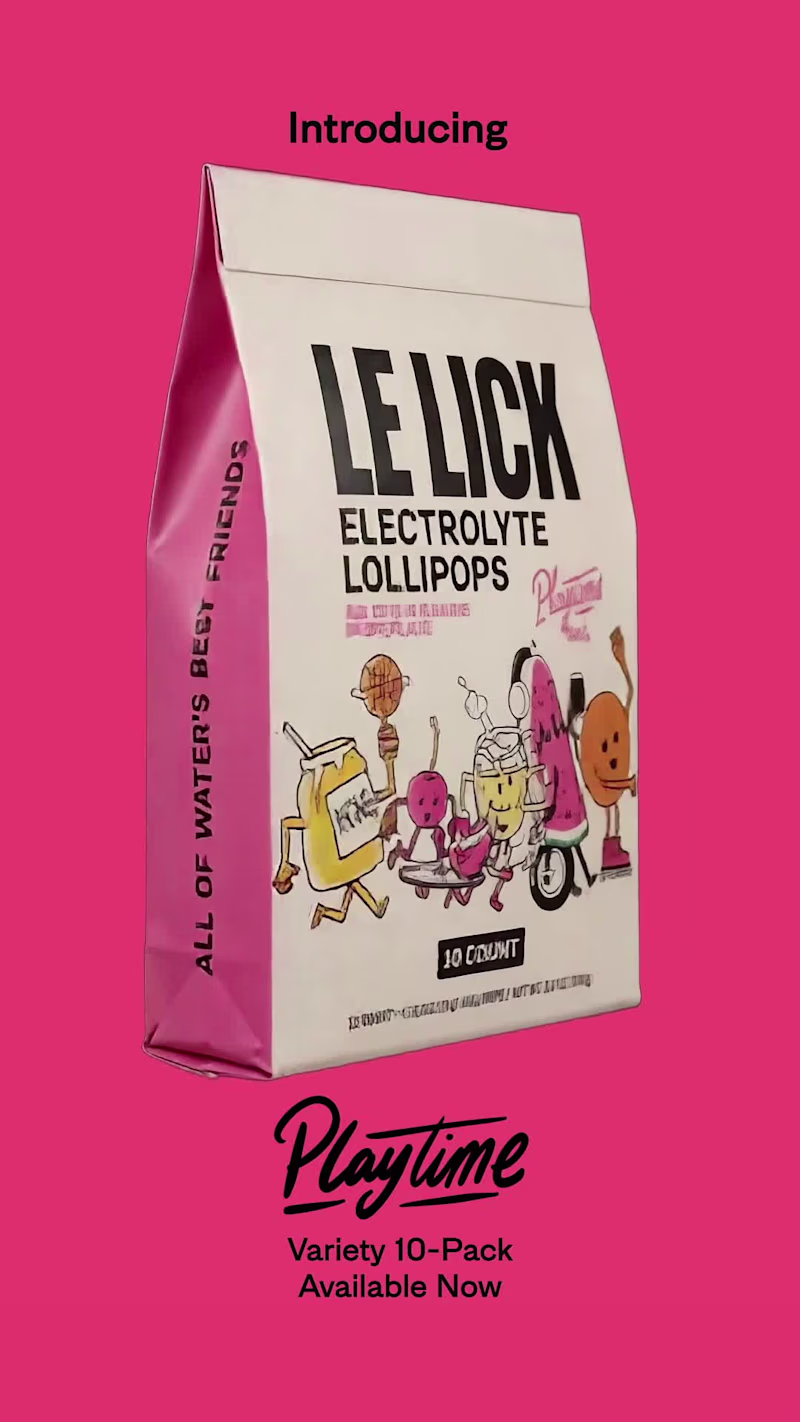 Cover image for AI-Driven Product Reveal for Le Lick's PLAYTIME Variety 10‑Pack