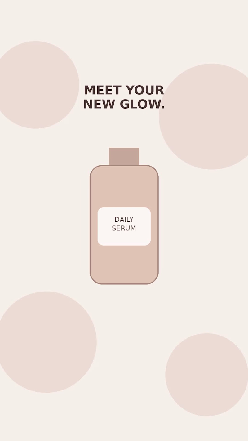 Cover image for A cinematic skincare brand trailer