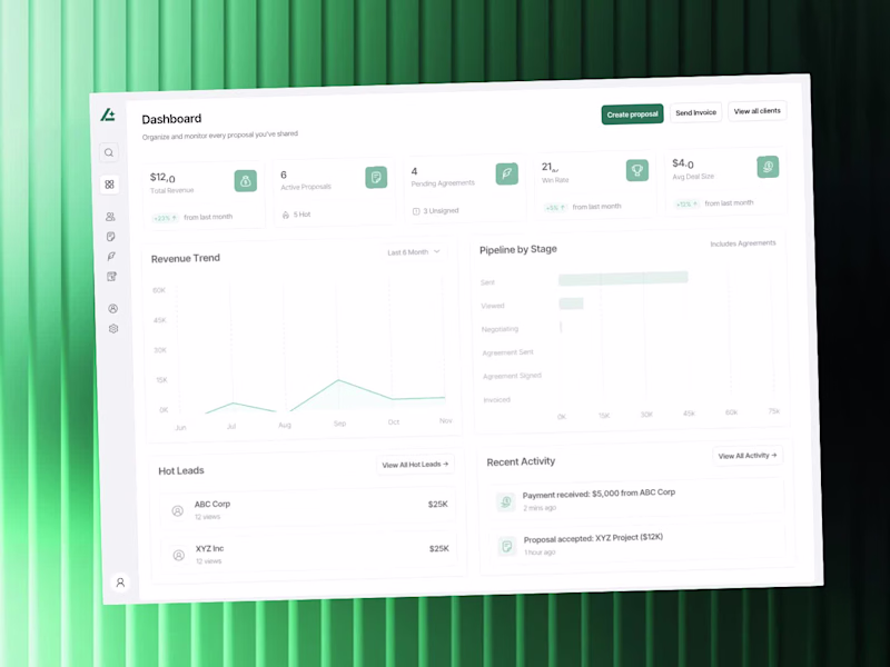 Cover image for Development of AI Proposal Platform for Leandeck