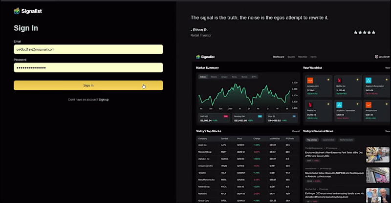 Cover image for 📈 Built a real-time stock