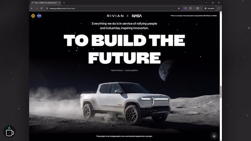 Cover image for Augmented my Rivian X NASA