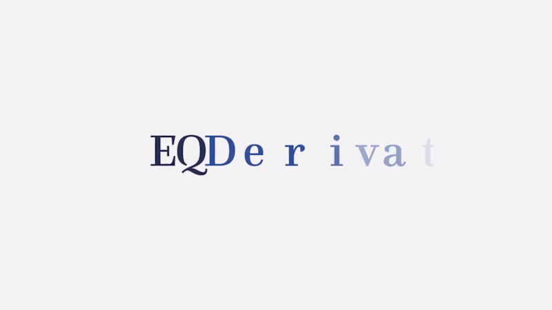 Cover image for EQD Derivatives Logo Animation