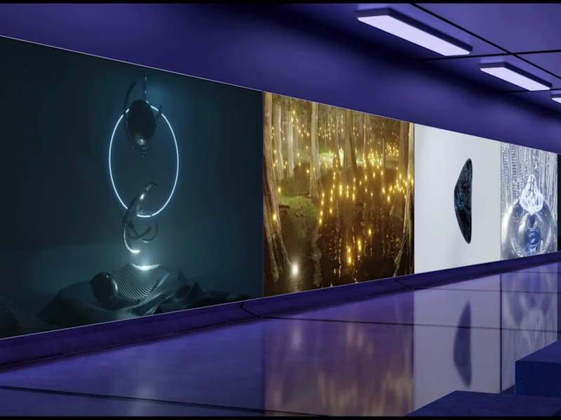 Cover image for Abstract 3D Animations for NFTs and Decor