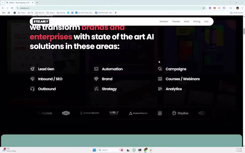 Cover image for Software Development Agency Website
