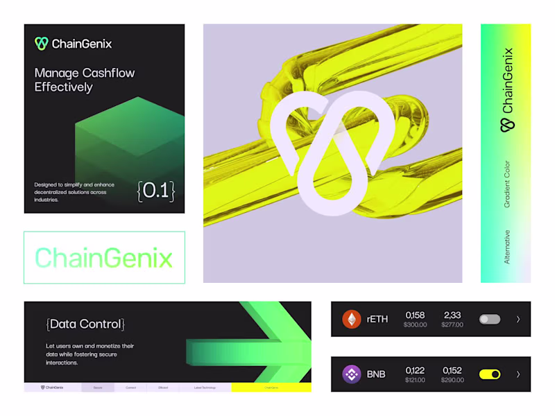 Cover image for ChainGenix - Blockchain Brand Experience