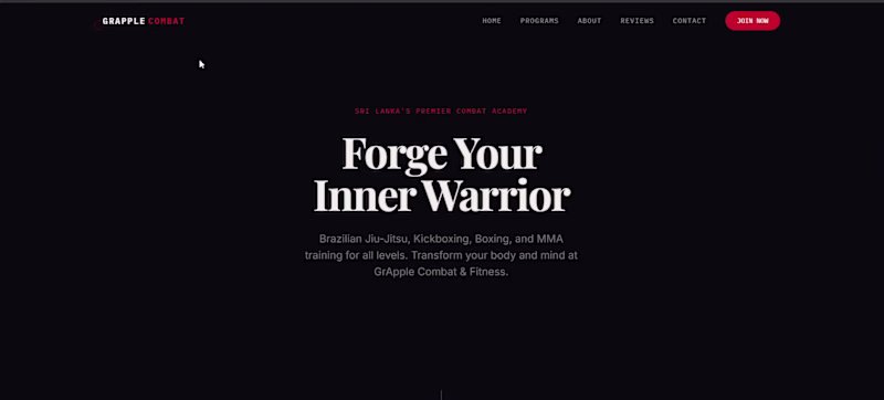 Cover image for Designed and developed a modern,