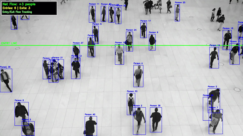 Cover image for Retail People Counter Real-Time Entry/Exit Flow System
