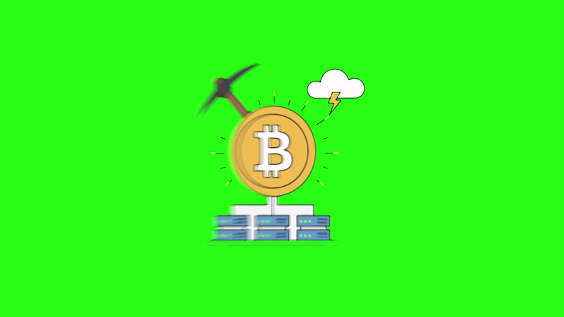 Cover image for Video footage Mining Bitcoin Blockchain