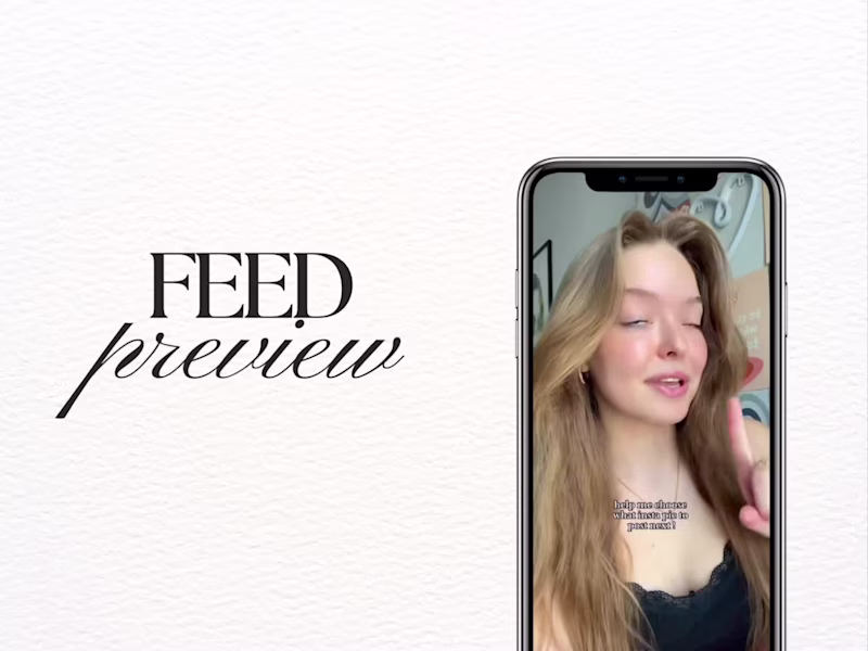 Cover image for Feed Preview App TikTok Ad