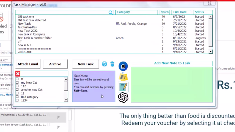 Cover image for API Integration using ChatGPT to summarize emails