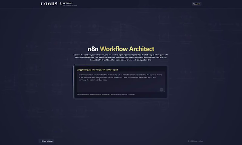 Cover image for AI Workflow Generator for n8n Automations