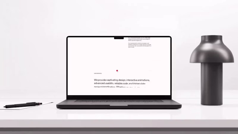Cover image for A minimalist portfolio featuring a spicy easter egg for Thir...