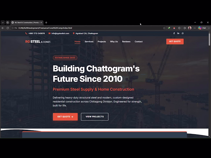Cover image for Premium Contractor & Supplier Platform
A