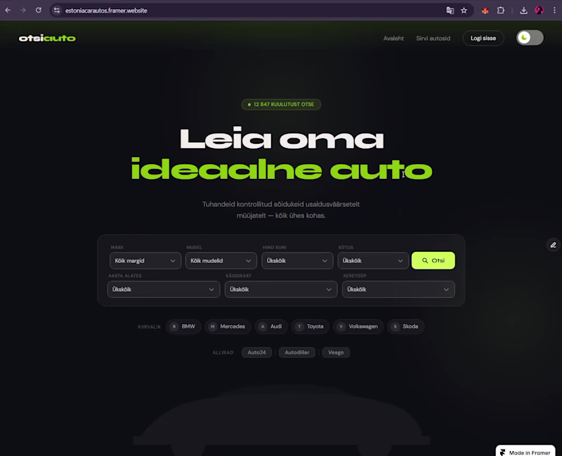 Cover image for Built this fully responsive dual-mode