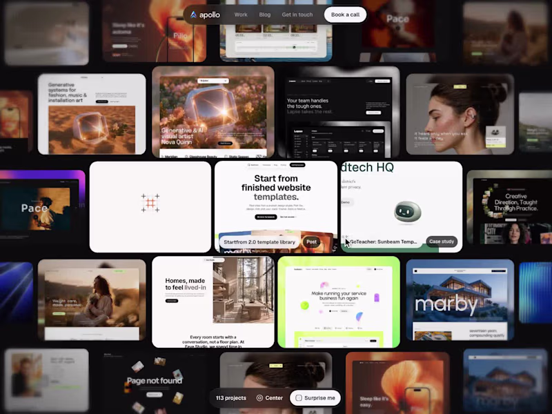 Cover image for Portfolio Page Featuring Every Project in One View