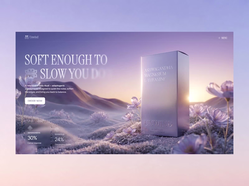 Cover image for Website for a Digital Wellness Experience