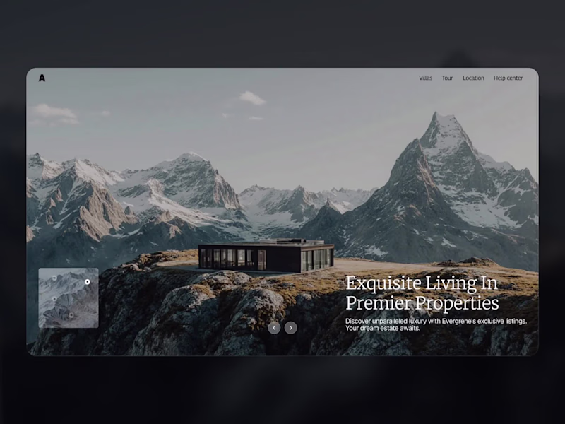 Cover image for Real Estate Website Design