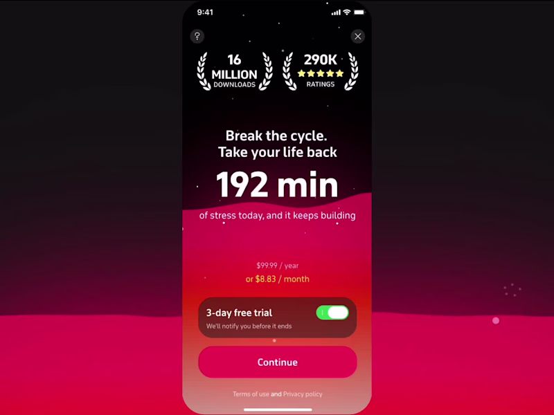 Cover image for Rive Onboarding Funnel for a Mobile App