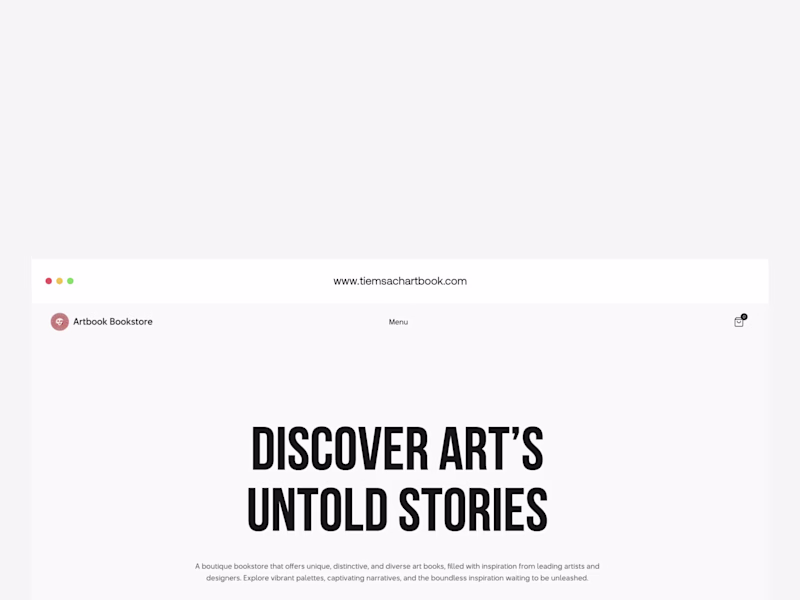Cover image for Artbook - Homepage
We’re excited to