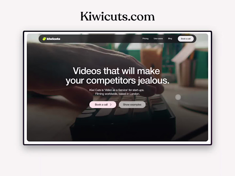 Cover image for Kiwicuts - website development
