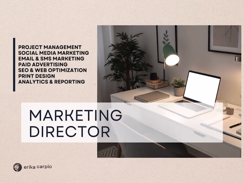 Cover image for Marketing Director