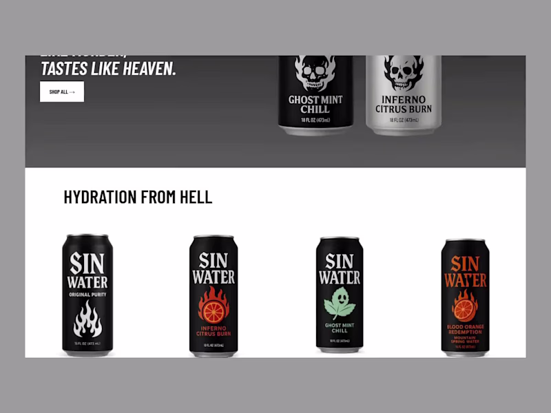 Cover image for  Shopify Energy Drink Store

Built
