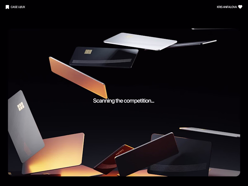 Cover image for Credit card landing page design