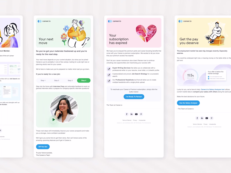 Cover image for Figma Email Design - Career.io